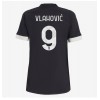 Juventus Dusan Vlahovic #9 Tredje Tröja Dam 2023-24 Korta ärmar
